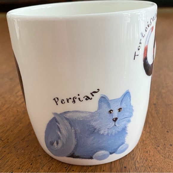 Roy Kirkham Fine Bone China Mug Cats Angora Manx Persian Tortoiseshell England - Picture 6 of 10
